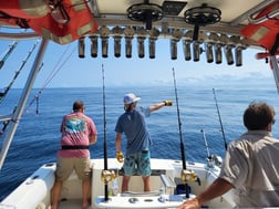 Fishing in Wanchese, North Carolina