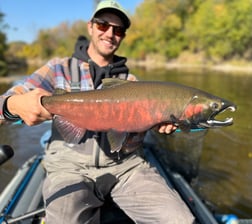 Coho Salmon Fishing in Sheboygan, Wisconsin