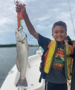 Redfish fishing in Wrightsville Beach, North Carolina