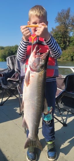 Coho Salmon Fishing in Montesano, Washington