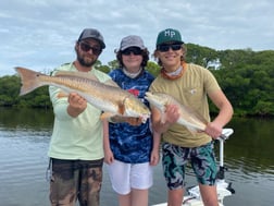 Redfish fishing in Clearwater, Florida