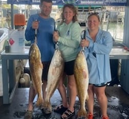 Redfish fishing in Galveston, Texas