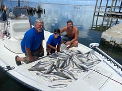 Speckled Trout / Spotted Seatrout fishing in Grand Isle, Louisiana