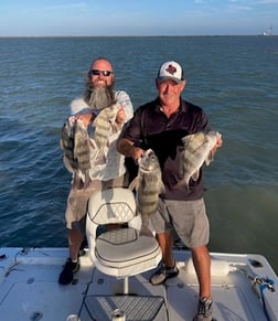 Black Drum Fishing in South Padre Island, Texas