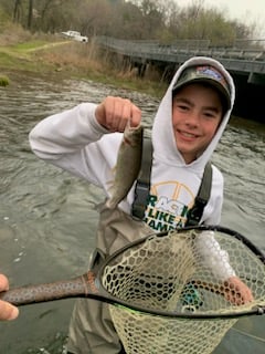 Fishing in Broken Bow, Oklahoma