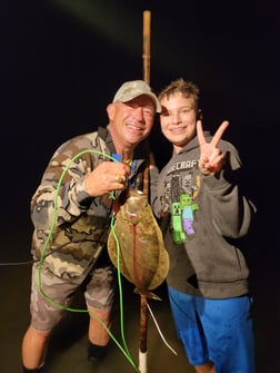 Flounder Fishing in Rio Hondo, Texas