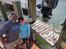 Redfish fishing in Ingleside, Texas