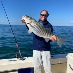 Striped Bass Fishing in Nantucket, Massachusetts