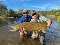 Fishing in Big Rapids, Michigan