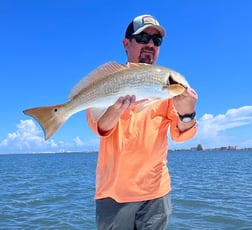 Redfish fishing in Port Isabel, Texas