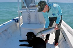 Redfish fishing in Beaufort, North Carolina