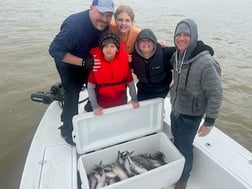 Blue Catfish Fishing in Etoile, Texas