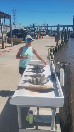 Fishing in Dickinson, Texas