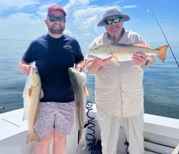 Redfish fishing in Hatteras, North Carolina