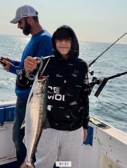 Chinook Salmon Fishing in Verona Beach, New York