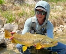 Brown Trout fishing in Rome, Georgia