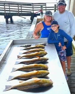 Redfish fishing in Biloxi, Mississippi, USA