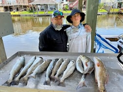 Speckled Trout / Spotted Seatrout fishing in Galveston, Texas