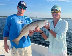 Redfish fishing in Pensacola, Florida