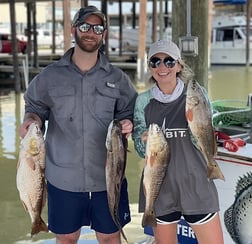 Flounder, Redfish, Sheepshead fishing in Key Largo, Florida