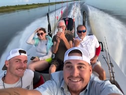 Fishing in Shell Beach, Louisiana