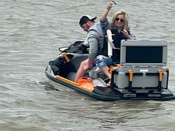 Blue Catfish Fishing in Etoile, Texas