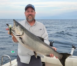 Fishing in Manistee, Michigan