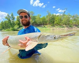 Alligator Gar fishing in Dallas, Texas