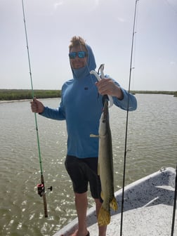 Alligator Gar fishing in Rockport, Texas