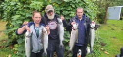 Coho Salmon Fishing in Montesano, Washington