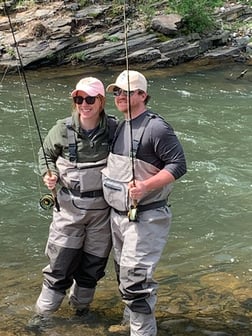 Fishing in Broken Bow, Oklahoma