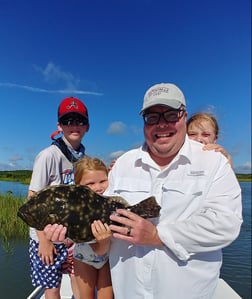 Redfish fishing in St. Augustine, Florida