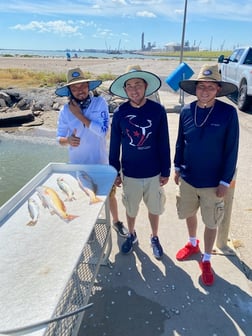 Redfish, Speckled Trout / Spotted Seatrout Fishing in Texas City, Texas