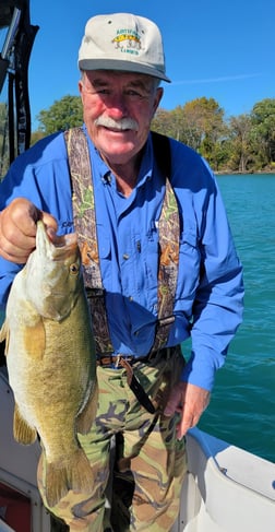 Fishing in Lake St Clair