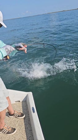 Fishing in Port O'Connor, Texas