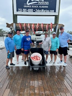 Fishing in Orange Beach, Alabama