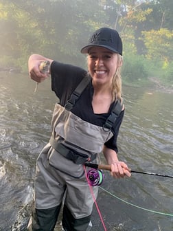 Fishing in Broken Bow, Oklahoma