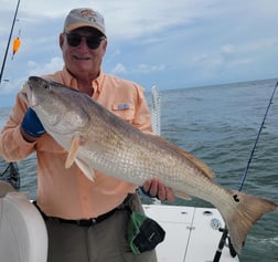 Redfish fishing in Venice, Louisiana