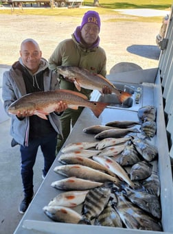 Redfish Fishing in Golden Meadow, Louisiana