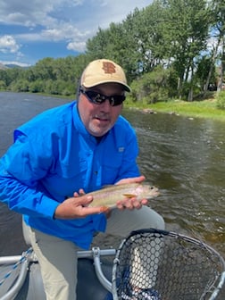 Rainbow Trout fishing in Deer Lodge, Montana