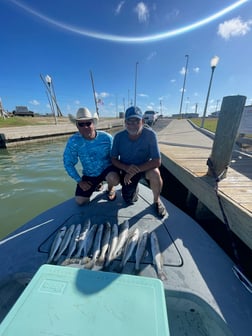 Speckled Trout / Spotted Seatrout fishing in Rockport, Texas