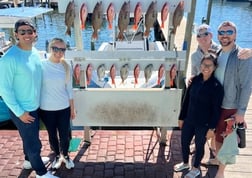 Red Snapper, Scamp Grouper, Scup / Porgy, Triggerfish Fishing in Destin, Florida