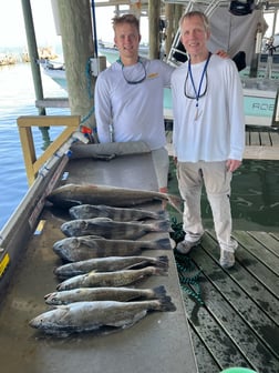 Fishing in San Leon, Texas