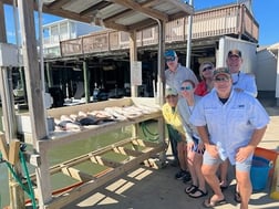 Fishing in Port O'Connor, Texas