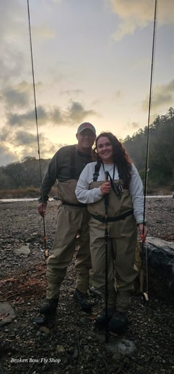 Fishing in Broken Bow, Oklahoma