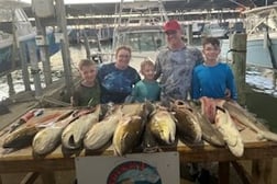 Redfish Fishing in Galveston, Texas