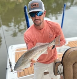 Redfish fishing in Little River, South Carolina