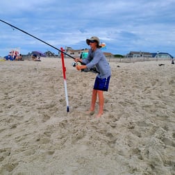 Fishing in Stone Harbor, New Jersey