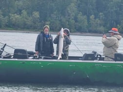 Fishing in Woodland, Washington