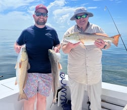 Redfish fishing in Hatteras, North Carolina